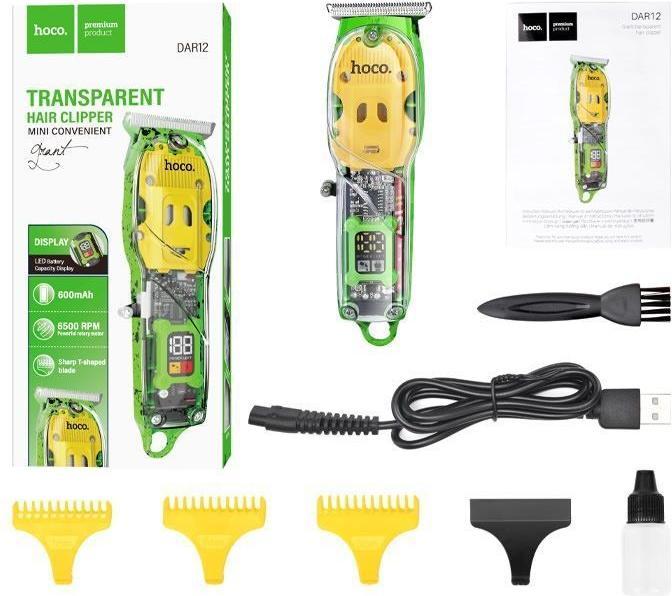 Actual product image Hoco Other Hair clipper DAR12 green