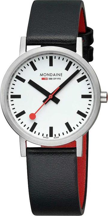 Produktbild Mondaine Classic - Vegan gebürstet (Analoguhr, Swiss Made, 36 mm)