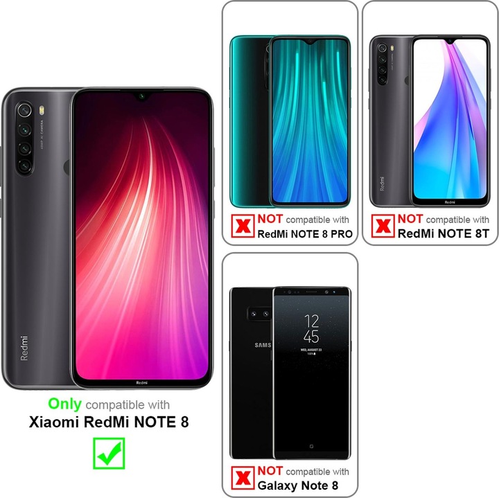 Actual product image Cadorabo TPU Ultra Slim AIR Cover (Xiaomi Redmi Note 8)