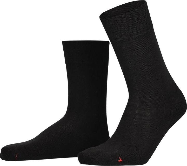 Actual product image Hudson Air Plush (3-pack) men's socks, colour 005 black, size 43-46 (Single pack, 43 - 46)