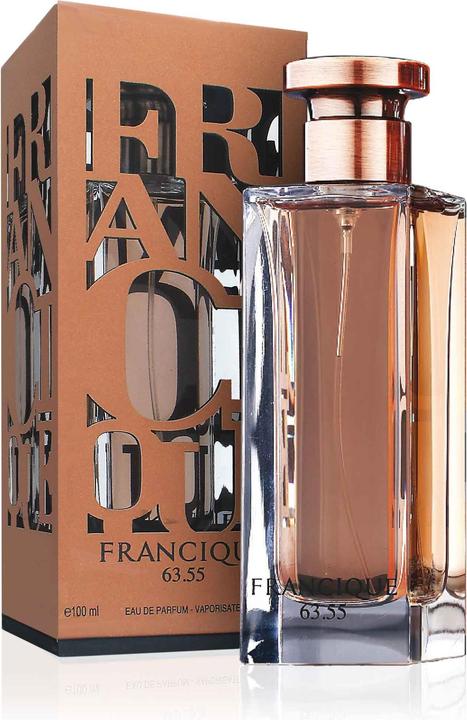 Actual product image Ameer Al Oud Fragrance World Francique 63.55 Eau De Parfum 100ml (Eau de parfum, 100 ml)