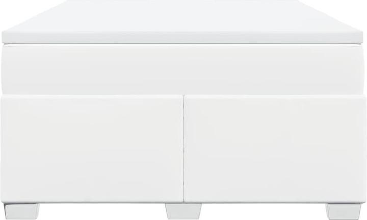 Actual product image vidaXL Bo x springbett mit Matratze 140 x 190 cm Kunstleder (140 x 190 cm)