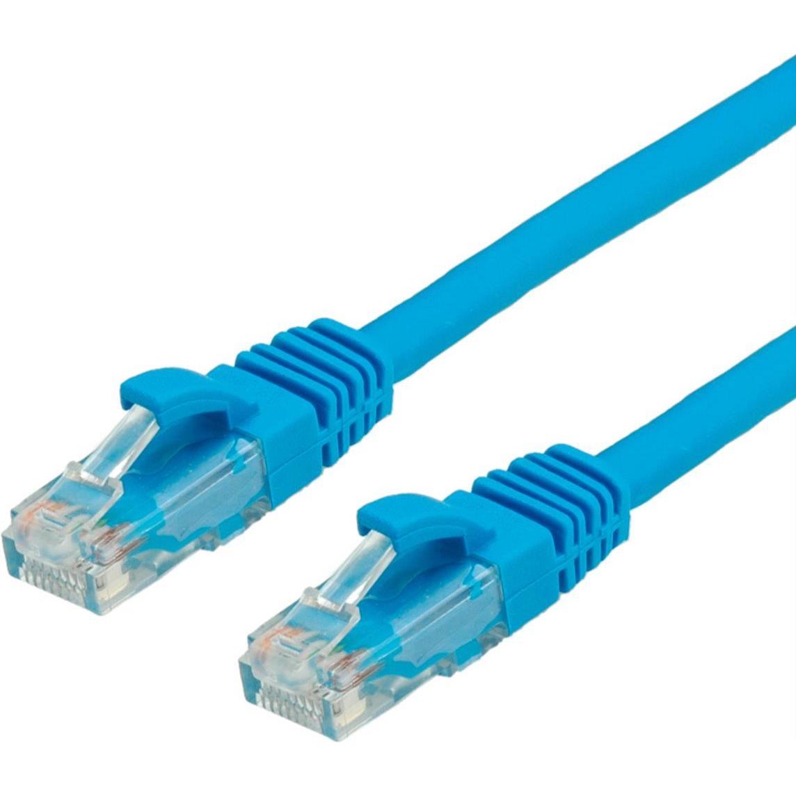 Value UTP-Patchkabel Kat.6, LSOH, blau, 1,5m (UTP, CAT6, 1.50 m), Netzwerkkabel