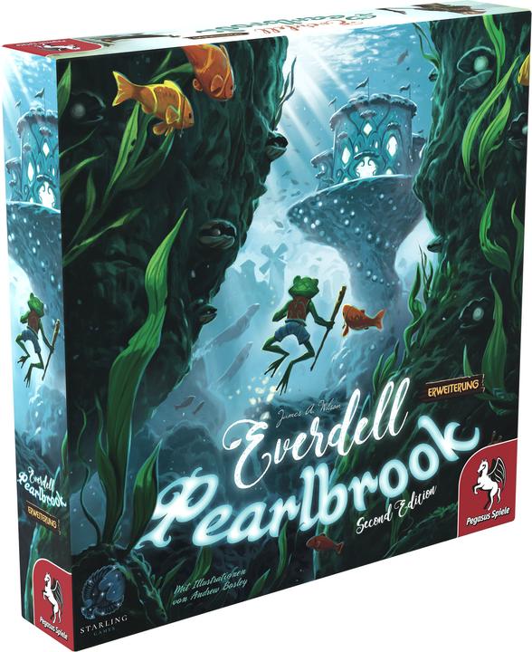 Actual product image Pegasus 57604G - Everdell: Pearlbrook, 2nd edition, board game, 2-4 players, ages 12+ (DE extension) (German)