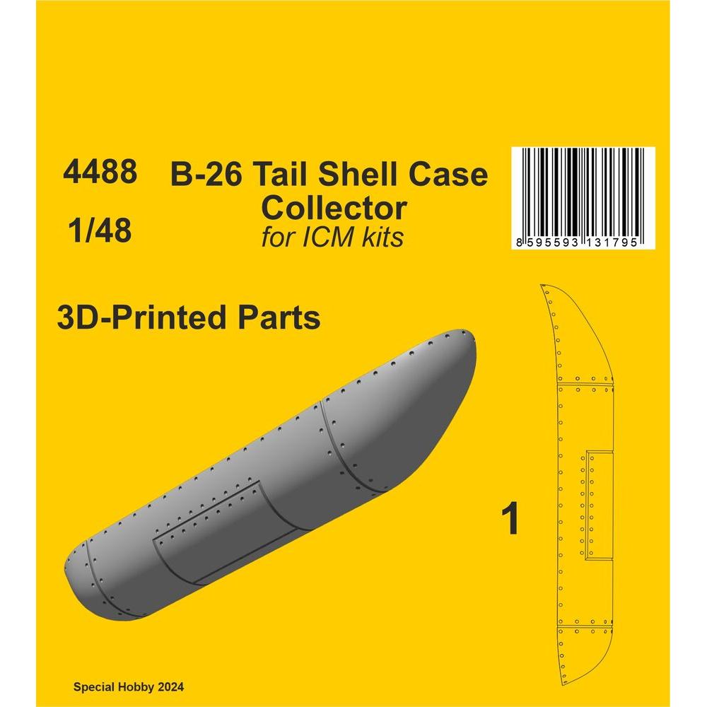 CMK B-26 Tail Shell Case Collector / for ICM kit