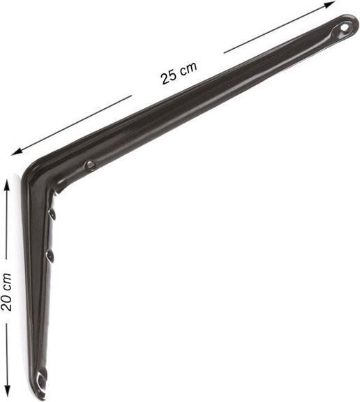 Productafbeelding Haushalt PLANKHOUDER SB-54 250X200 ZWART