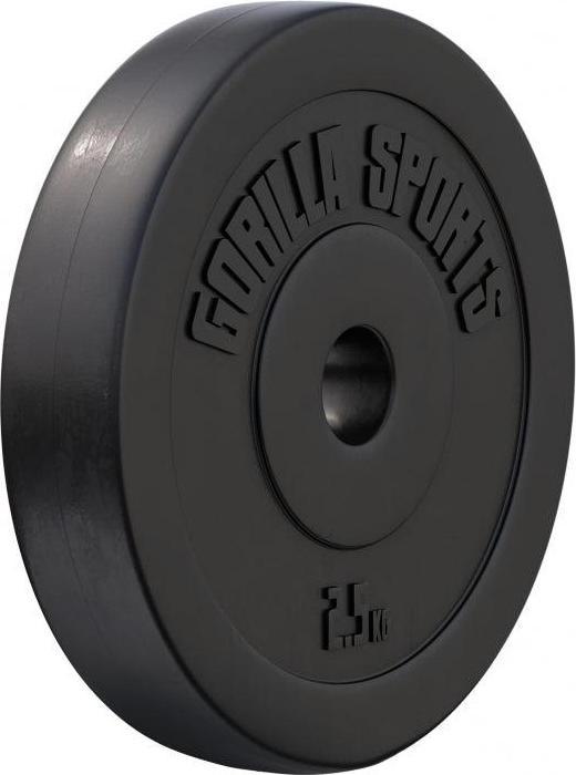 Produktbild Gorilla Sports Hantelscheiben (1 x 2.5 kg)