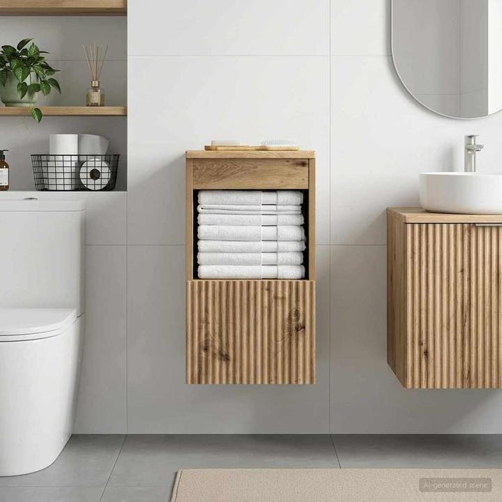 Actual product image vidaXL Badezimmerschrank (35 x 30 x 50 cm)