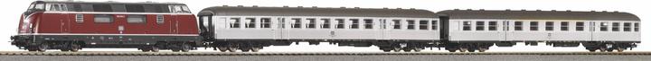 Image du produit Piko PSCwlan S-Set DB train de voyageurs BR 220 avec 2 wagons voie A & B IV (Piste H0)