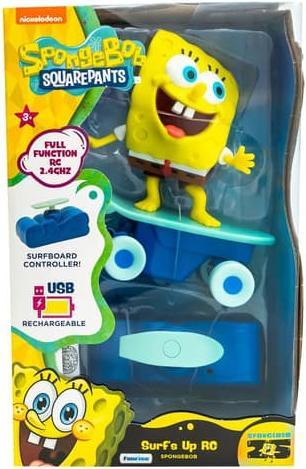 Produktbild BadBoards SpongeBob - RC Surfboard - Surf's Up