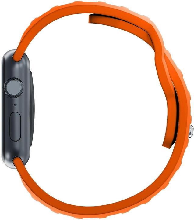 Immagine prodotto 3MK Cinturino in silicone pomarańczowy/ arancione dla Apple Watch 38/40/41mm (Acciaio inossidabile, Silicone)