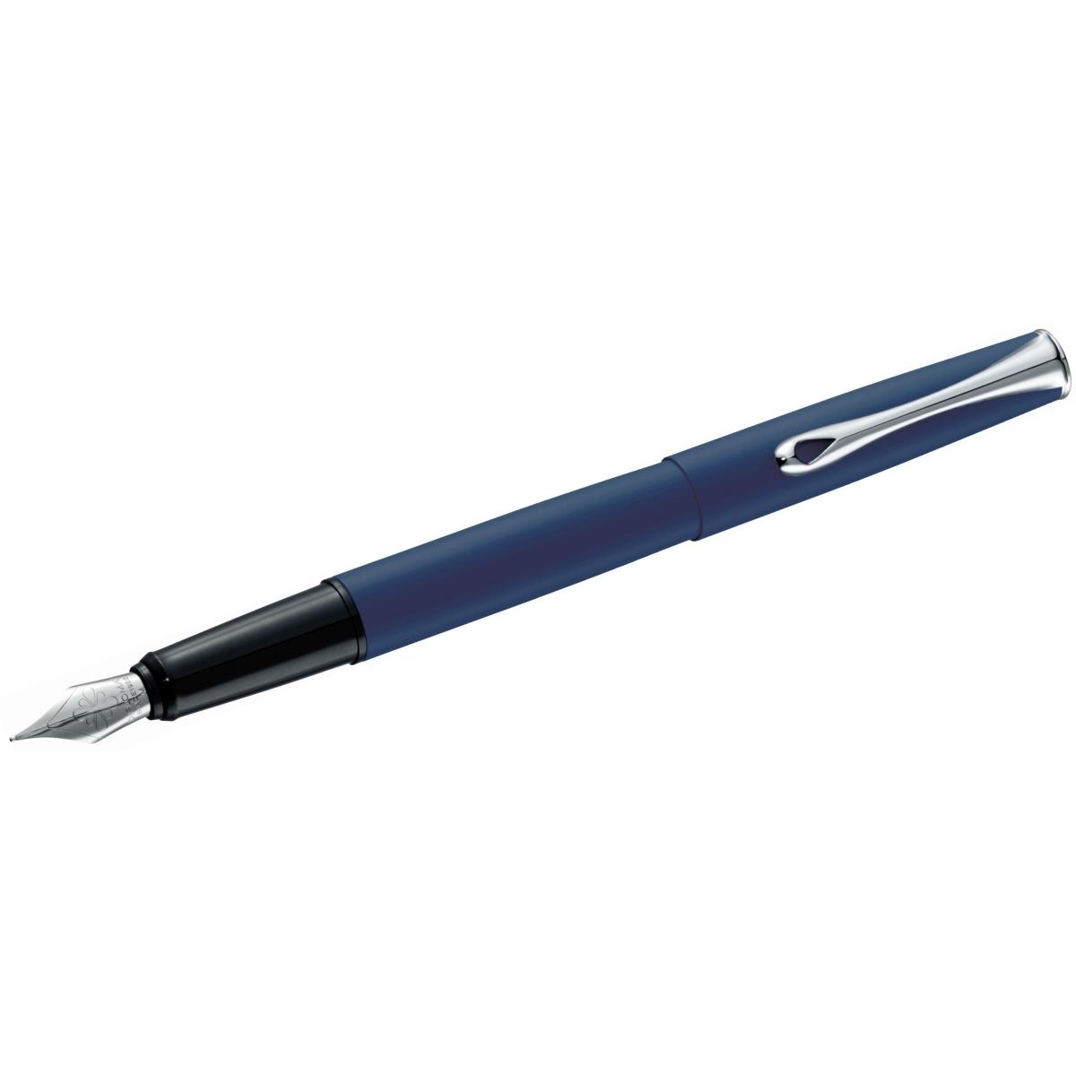 Diplomat, Schreibstifte, Füllhalter Esteem blau matt F (Blau matt, 1 x)
