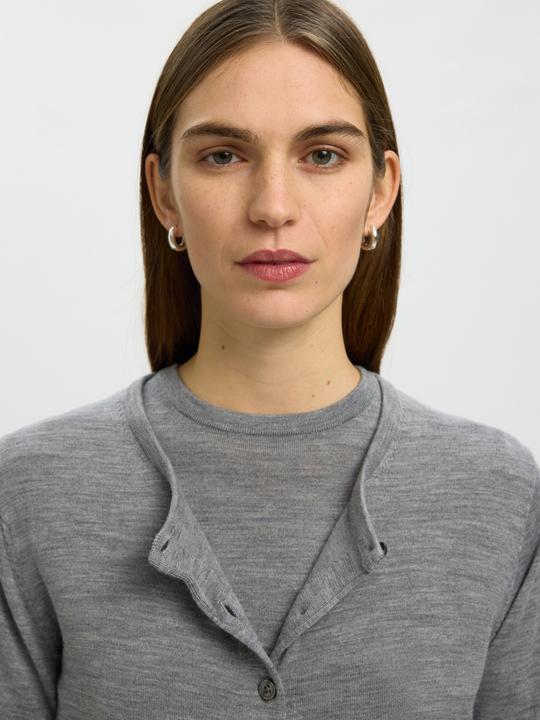 Produktbild Selected Slfthea Ls Knit Merino Cardigan Noos (S)