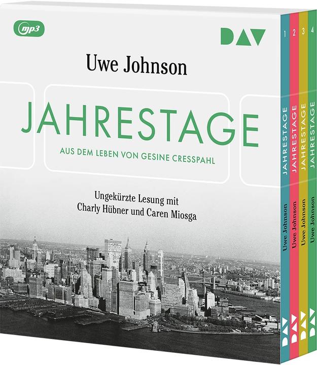 Immagine prodotto Anniversari. Dalla vita di Gesine Cresspahl (Uwe Johnson, Tedesco)