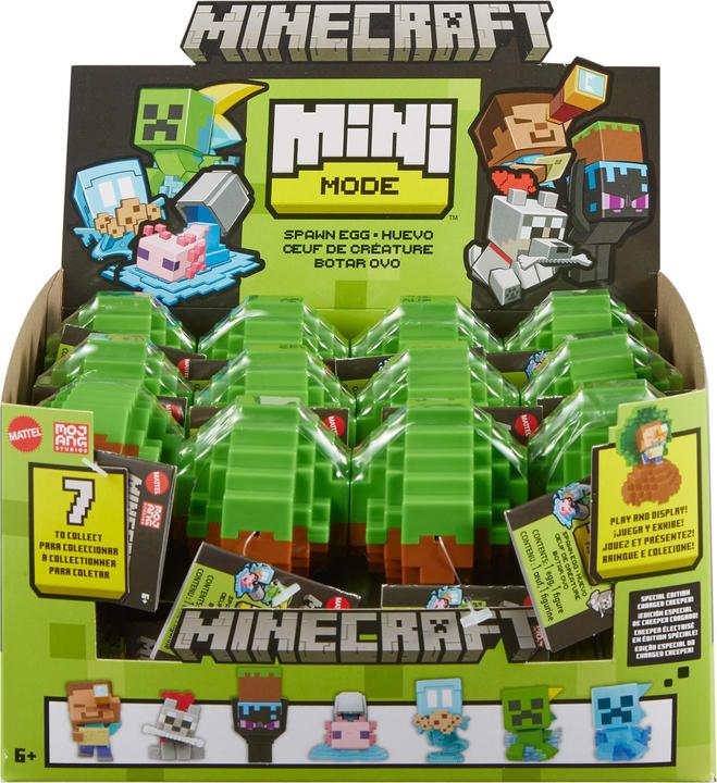 Actual product image Minecraft Mini Mode Spawn Egg (assorted - randomised)
