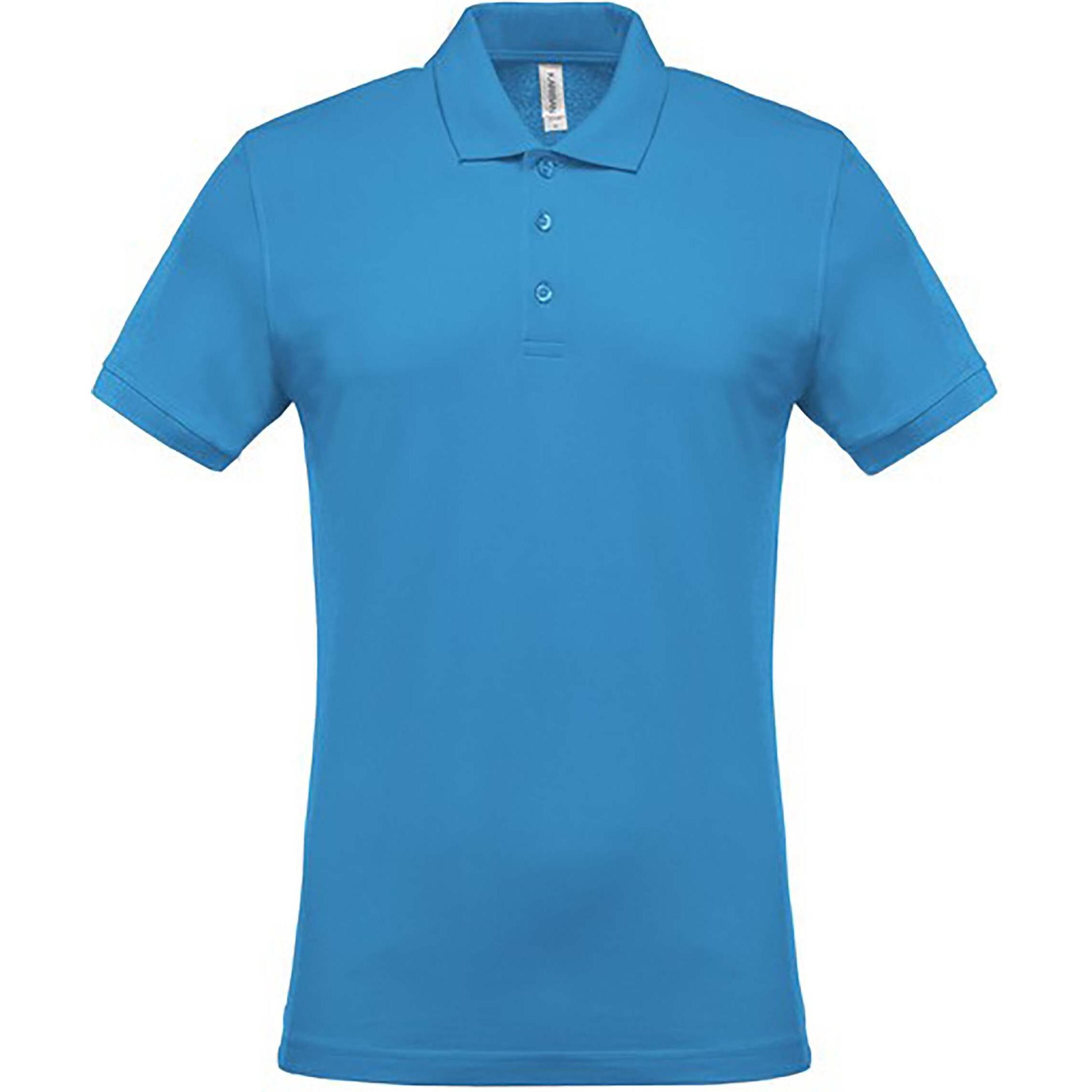Kariban, Herren, Shirt, Piqué, Rot, (3XL)
