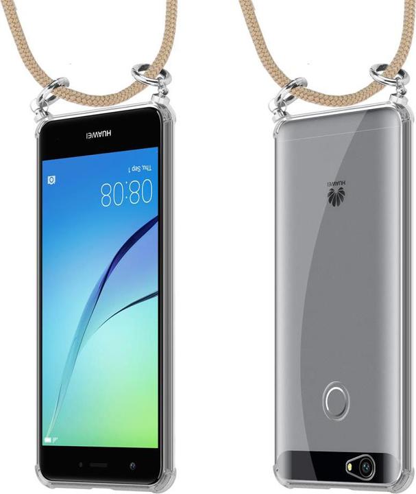 Produktbild Cadorabo TPU Handy Kette SILBER Cover