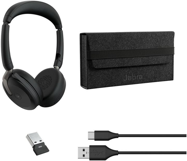 Produktbild Jabra Evolve2 65 Flex MS (Kabellos, USB-A, Microsoft Teams)