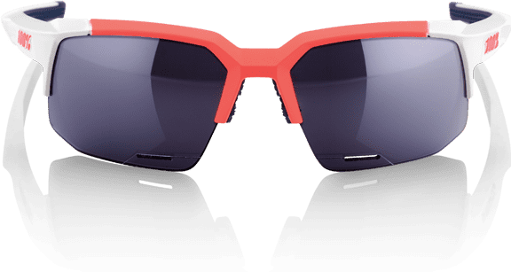 Actual product image 100% Speedcoupe Sports Glasses - Smoke Lense (Soft Tact Gamma Ray)