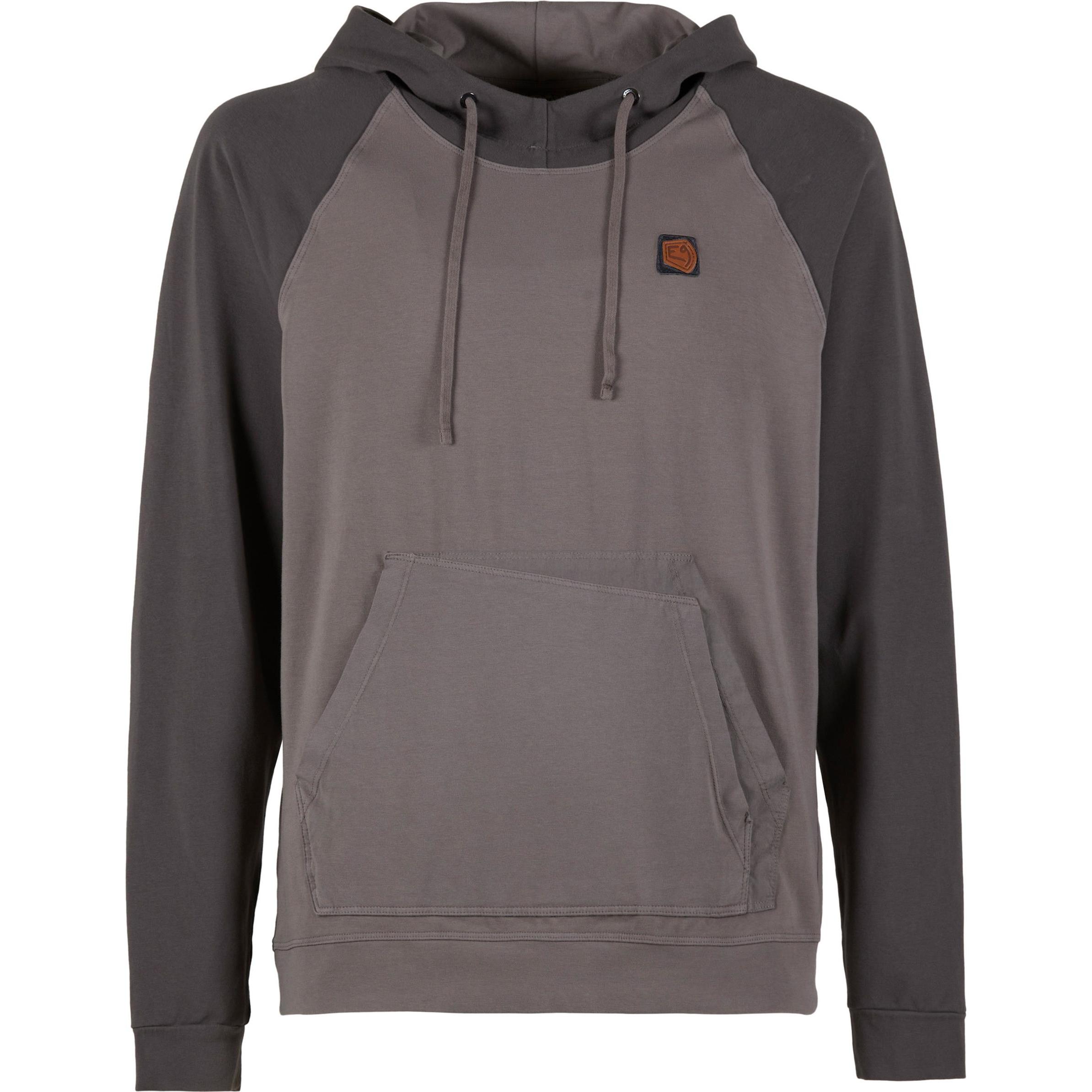 E9, Herren, Pullover, Squ-Dub, Grau, (L)