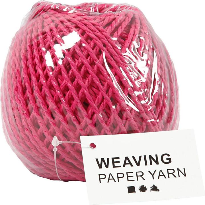 Creativ Company Paper yarn pink, 40m (40 m)