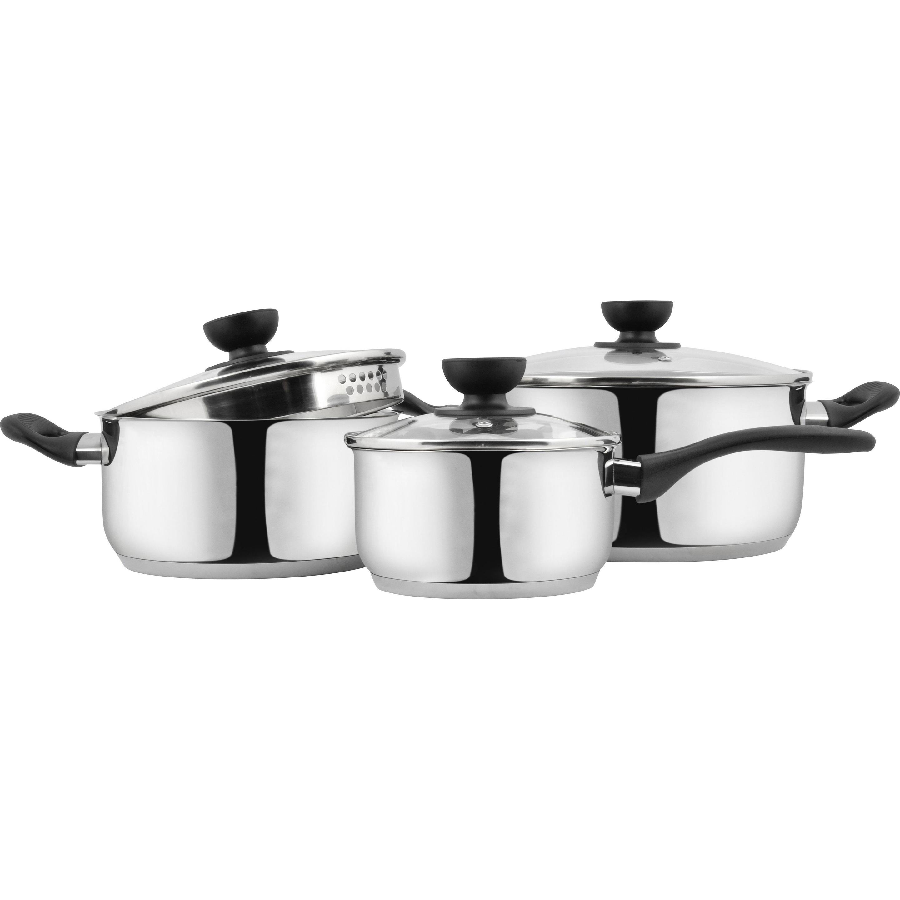 Thumbnail - Day Cookware Set 6 pcs W/Lid (742000), Pfanne + Kochtopf, Schwarz