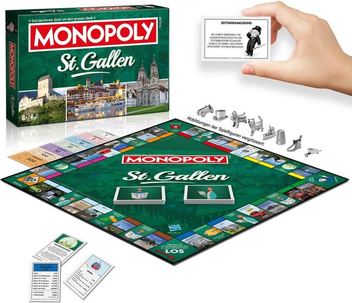 Produktbild Unique Monopoly St. Gallen (Deutsch, 2 - 6 Spieler)