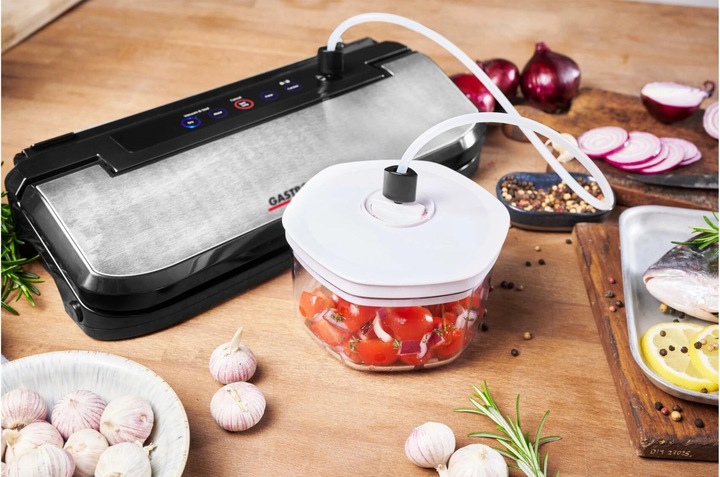 Produktbild Gastroback Vakuumiergerät BASIC 46009 Schwarz/Silber