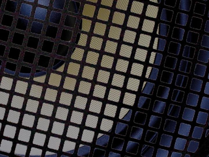 Actual product image Velleman 10" Black Metal Speaker Grille