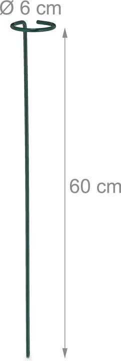 Produktbild Relaxdays 6x Pflanzstäbe (6 cm, 6 cm)