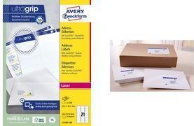 Actual product image Avery Shipping labels opaque
