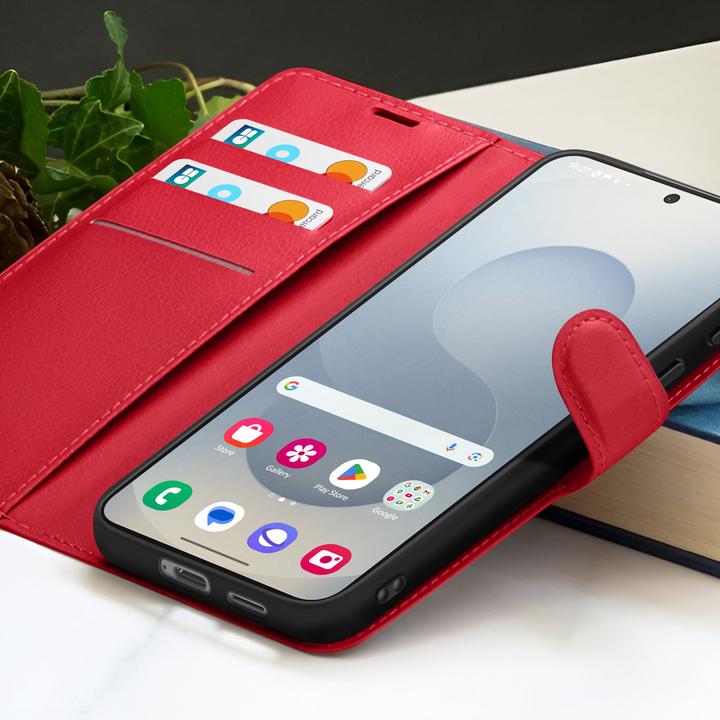 Actual product image Zanaé Etui Wallet Galaxy S25 / S24 Magnetisch (Samsung Galaxy S24, Samsung Galaxy S25)