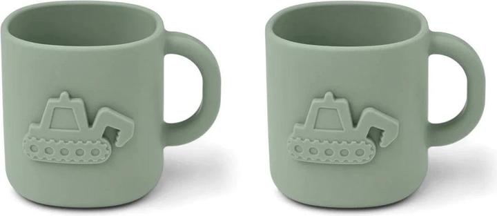 Actual product image Liewood Silicone Cup Farrell er Pack Faune green (220 ml, 2 x)