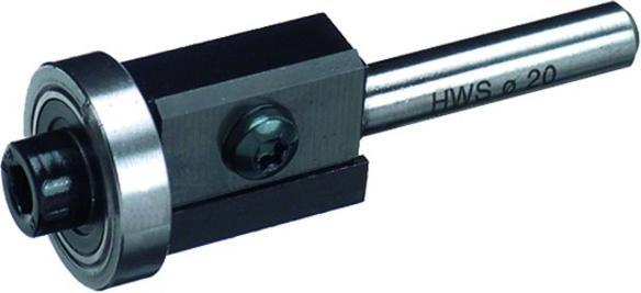 Produktbild Hws Bündigfräser mit HM-Wendeschneiden und Kugellager