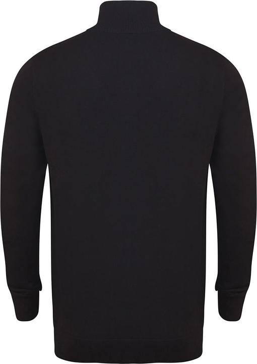 Actual product image Henbury 14 zip long sleeve jumper (XS)
