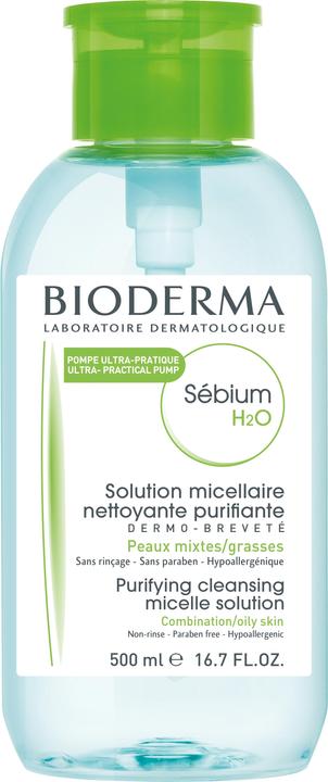 Image du produit Bioderma H2O Pompe Inversée (Eau micellaire, 500 ml)