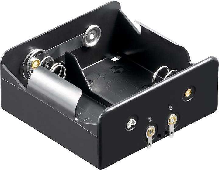 Actual product image Goobay 2x D (Mono) Batteriehalter- VPE: 10