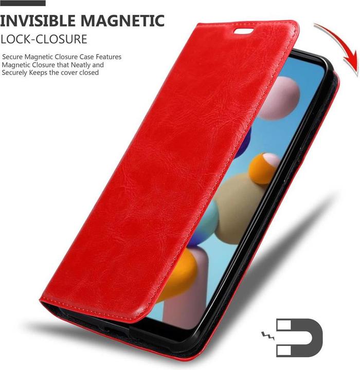 Productafbeelding Cadorabo Boek Onzichtbare Magneethoes (Samsung Galaxy A21)