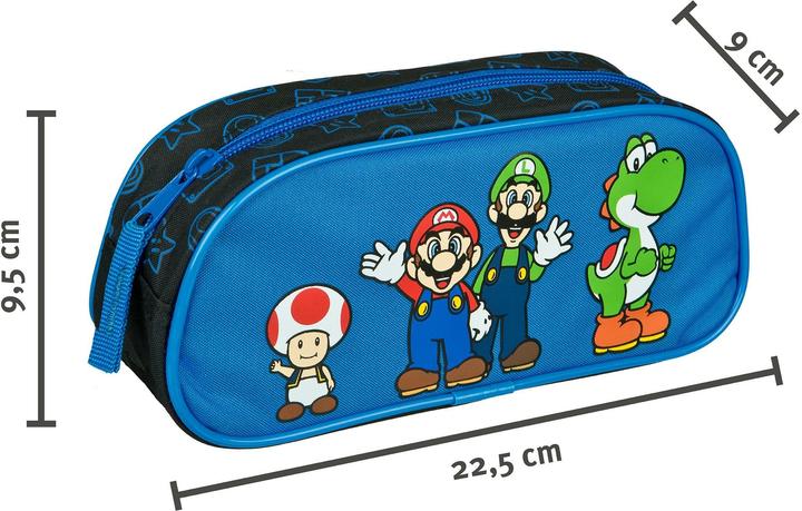 Produktbild Undercover Schlamperetui Super Mario, Breite: 22 cm, Höhe: 9