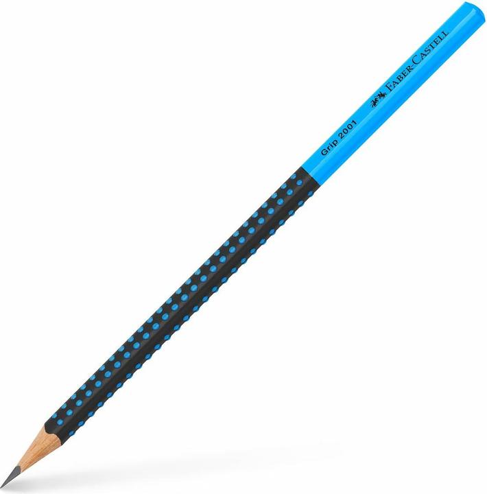 Image du produit Faber-Castell Crayon Grip 2001 Two Tone noir/bleu 12 pièces (HB, 12 x)