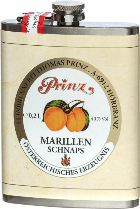 Image du produit Prinz Flasque d'eau-de-vie d'abricot 0,2l