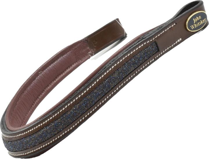 Actual product image Leather Micro Beads Horse Browband