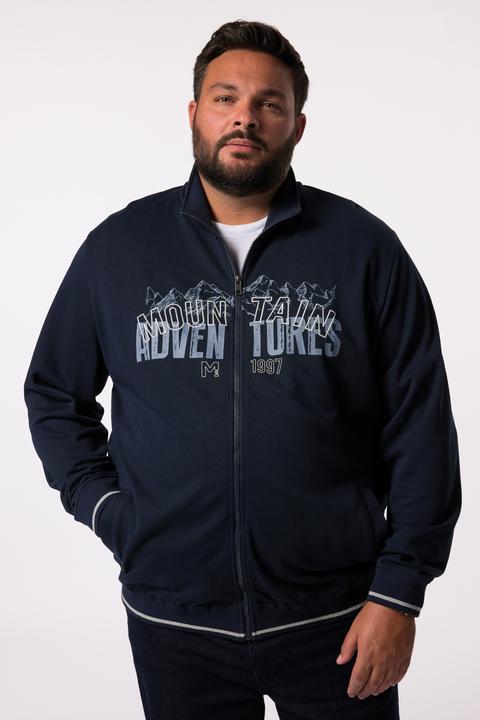 Produktbild Men+ Sweatjacke, Stehkragen, Brustprint (XL)