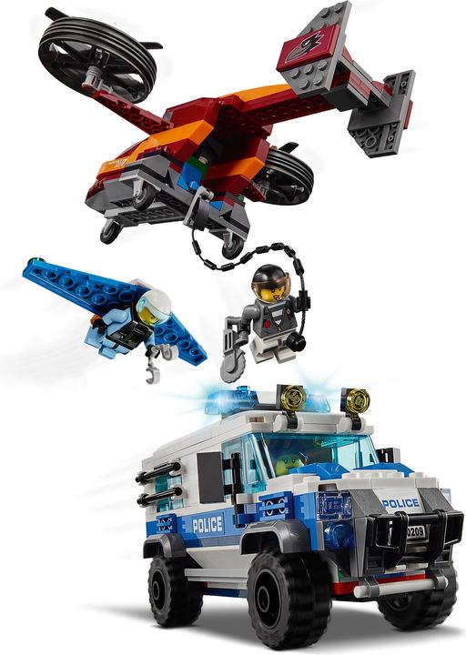 Immagine prodotto LEGO Rapina con diamante della polizia (60209, LEGO City)