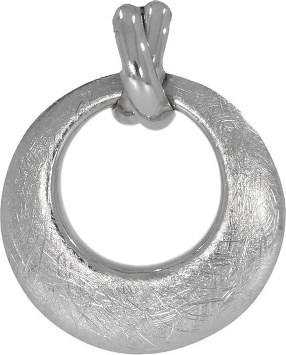 Immagine prodotto Xen Ciondolo rotondo ghiaccio opaco Argento 925 (Taglia unica, 925 Argento)