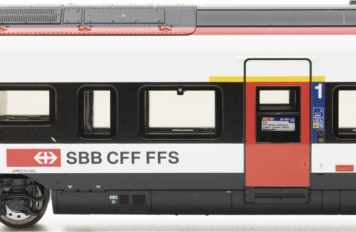 Actual product image Piko SBB multiple unit 11 part. RABe 501 008 Ceneri EpVI ACS (Track H0)