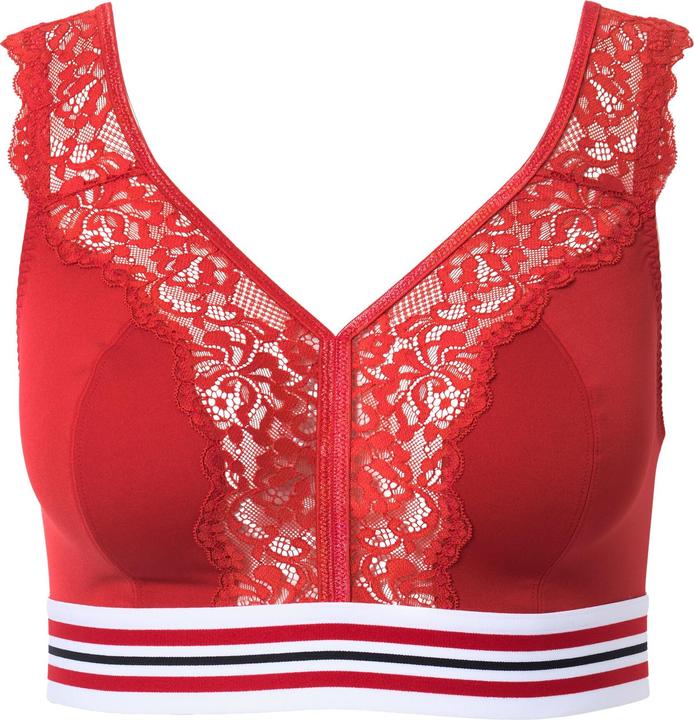 Produktbild Ulla Popken Minimizer-Bralette, Spitze, ohne Bügel (100 F)