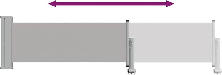 Produktbild vidaXL Seitenmarkise (3 m)