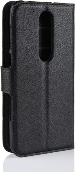 Actual product image MU Classic Litchi Leather Bookcover Series (Nokia 6.1 Plus)