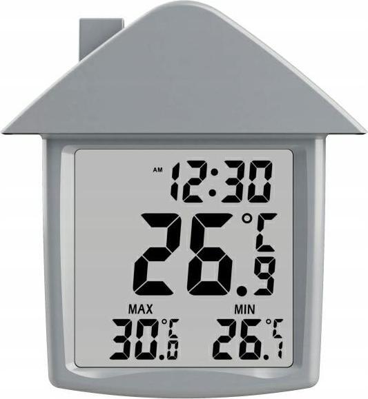 Actual product image Terdens Termometr Zaokienny Transparentny